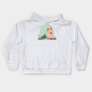 Kylie Jenner Eye Roll Kids Hoodie